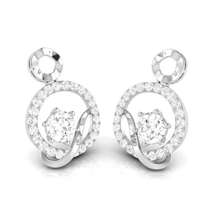 Designer Platinum with Diamond Solitaire Pendant Set for Women JL PT PE 76F