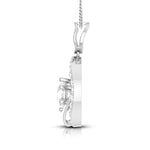 Load image into Gallery viewer, Designer Platinum with Diamond Solitaire Pendant Set for Women JL PT PE 76F
