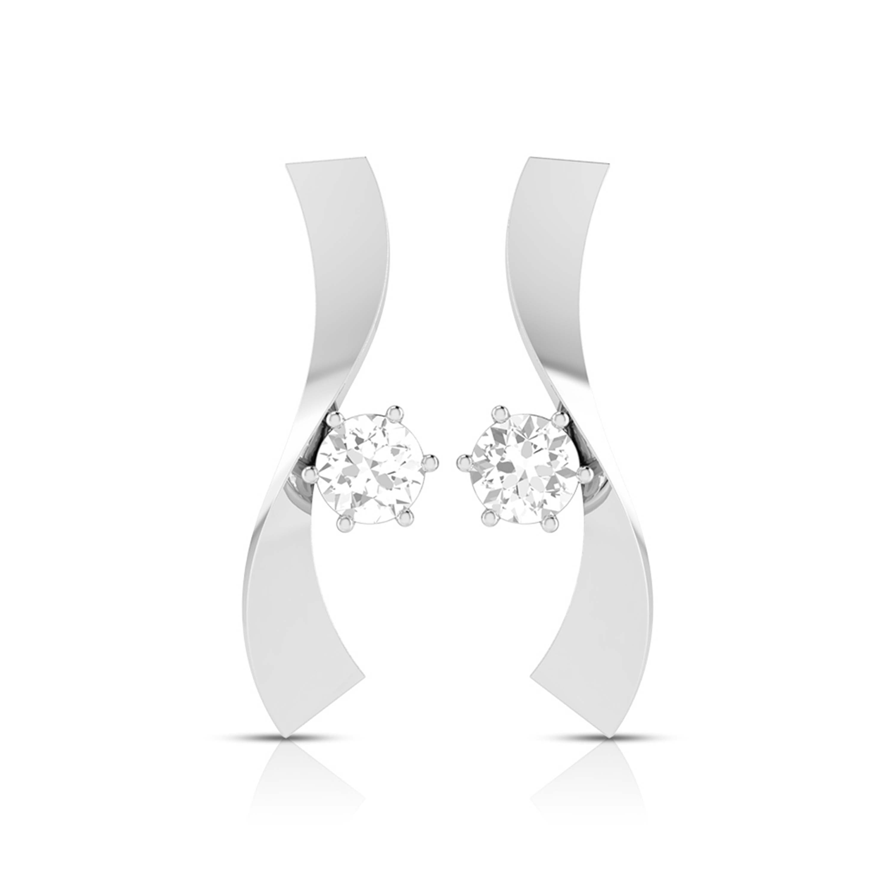 Designer Platinum with Solitaire Pendant Set for Women JL PT PE 77B  Earrings Jewelove.US