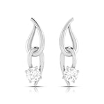 Load image into Gallery viewer, Designer Platinum with Solitaire Pendant Set for Women JL PT PE 77F
