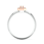 Load image into Gallery viewer, Platinum &amp; Rose Gold Couple Rings with Diamonds JL PT 998-RG   Jewelove
