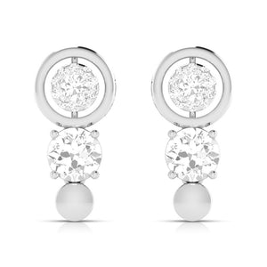 Designer Platinum with Diamond Solitaire Pendant Set for Women JL PT PE 78A