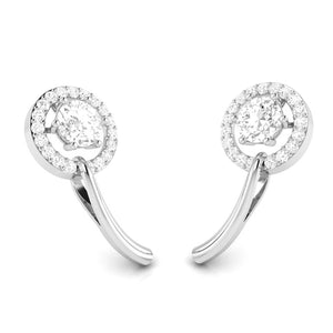 Designer Platinum with Diamond Solitaire Pendant Set for Women JL PT PE 78B