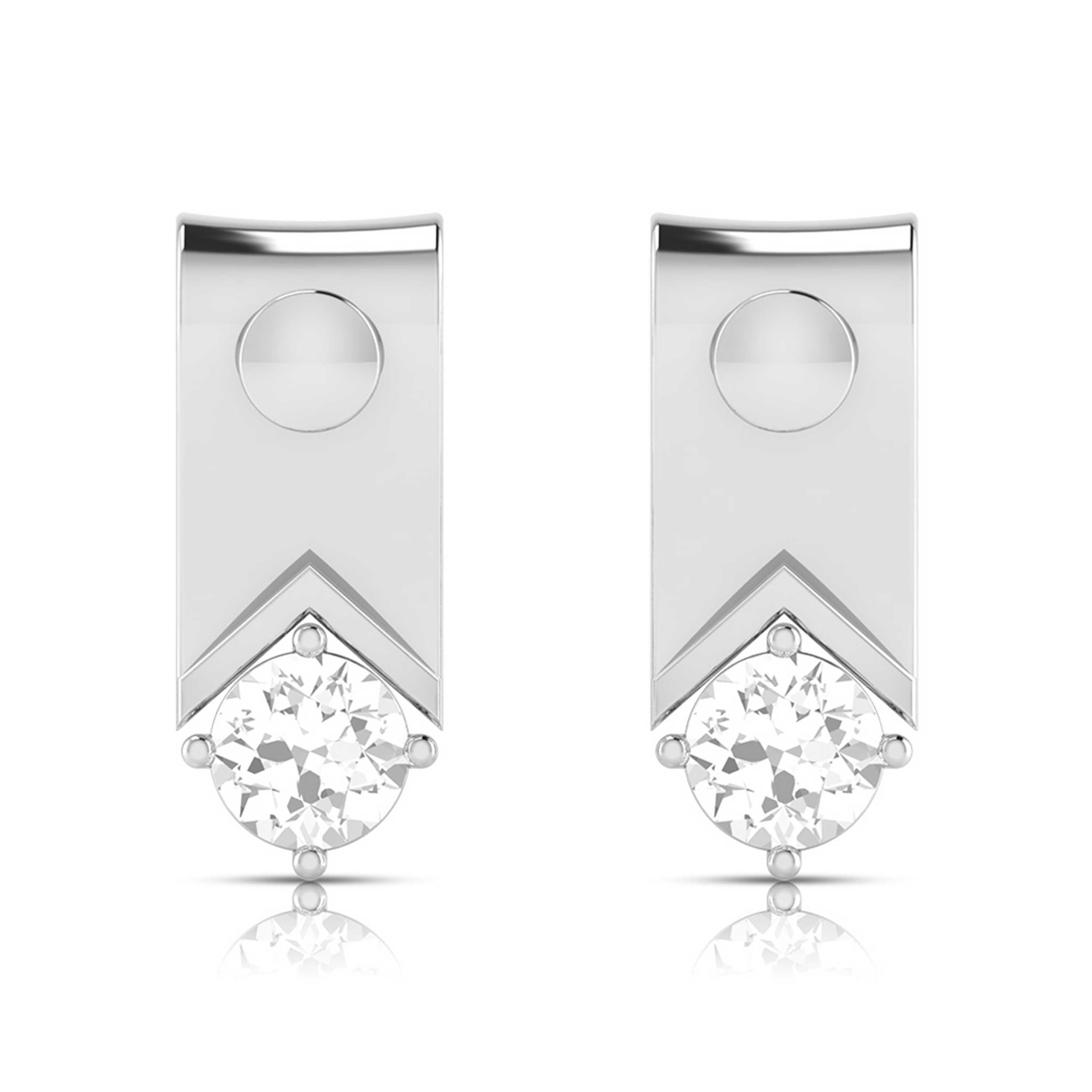 Designer Platinum with Solitaire Pendant Set for Women JL PT PE 78F