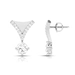 Load image into Gallery viewer, Designer Platinum with Diamond Solitaire Pendant Set for Women JL PT PE 78H   Jewelove.US
