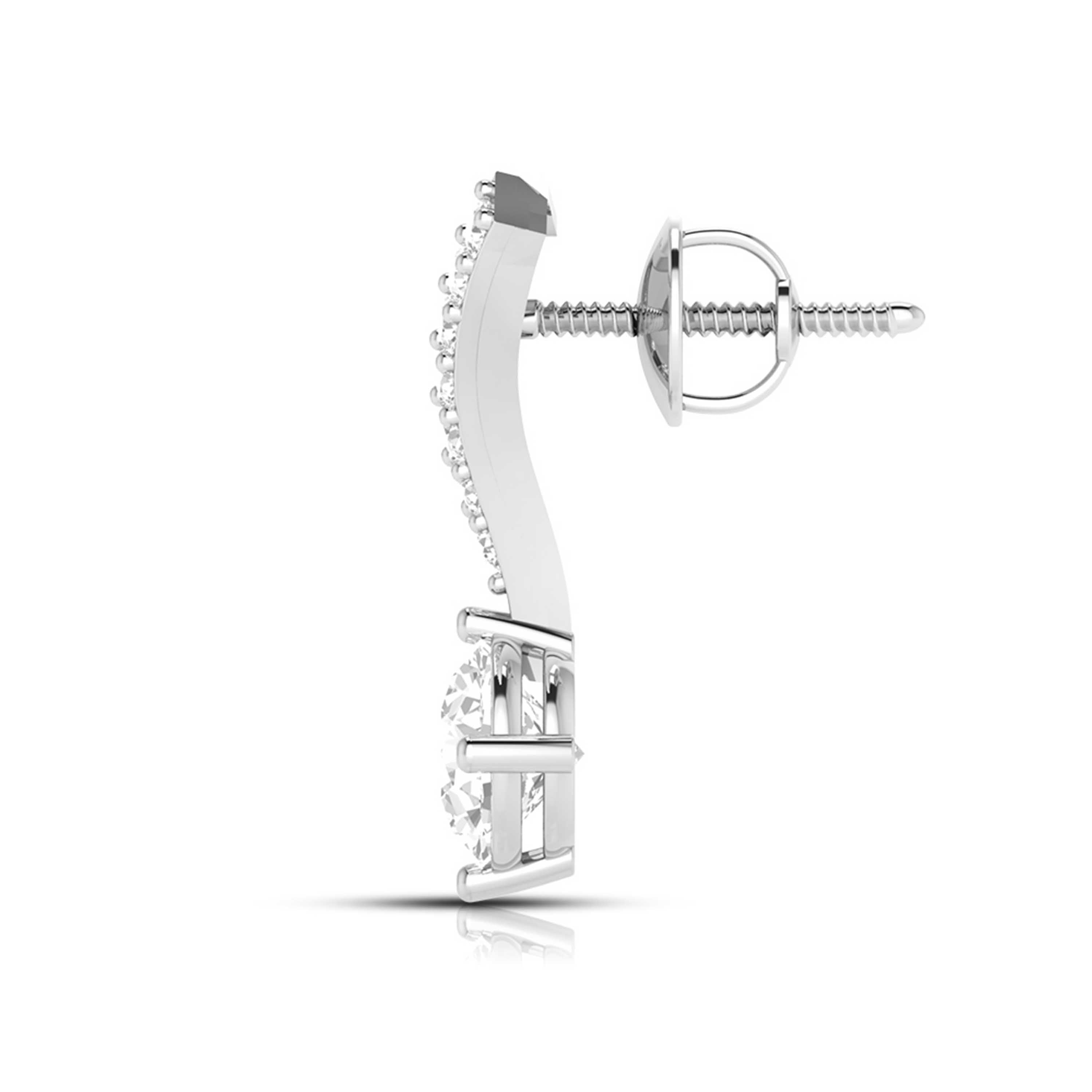 Designer Platinum with Diamond Solitaire Pendant Set for Women JL PT PE 78H   Jewelove.US
