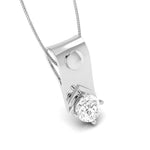 Load image into Gallery viewer, Designer Platinum with Solitaire Pendant Set for Women JL PT PE 78F
