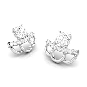 Designer Platinum with Solitaire Pendant Set for Women JL PT PE 79A