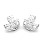 Load image into Gallery viewer, Designer Platinum with Solitaire Pendant Set for Women JL PT PE 79A
