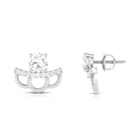 Load image into Gallery viewer, Designer Platinum with Solitaire Pendant Set for Women JL PT PE 79A
