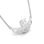 Load image into Gallery viewer, Designer Platinum with Solitaire Pendant Set for Women JL PT PE 79A
