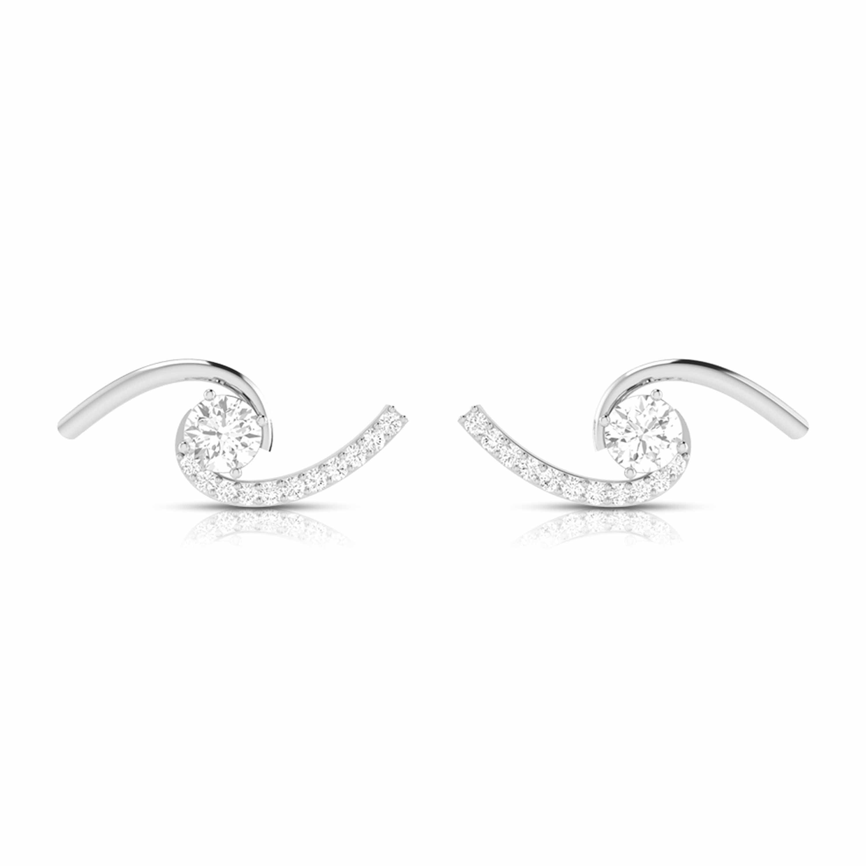 Designer Platinum with Diamond Solitaire Pendant Set JL PT PE 79B
