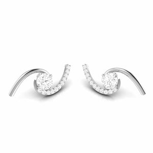 Designer Platinum with Diamond Solitaire Pendant Set JL PT PE 79B