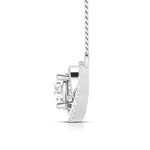 Load image into Gallery viewer, Designer Platinum with Diamond Solitaire Pendant Set JL PT PE 79B
