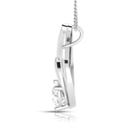Load image into Gallery viewer, Platinum Solitaire Pendant Set for Women JL PT PE 79C
