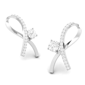 Designer Platinum with Diamond Solitaire Pendant Set JL PT PE 79G   Jewelove.US