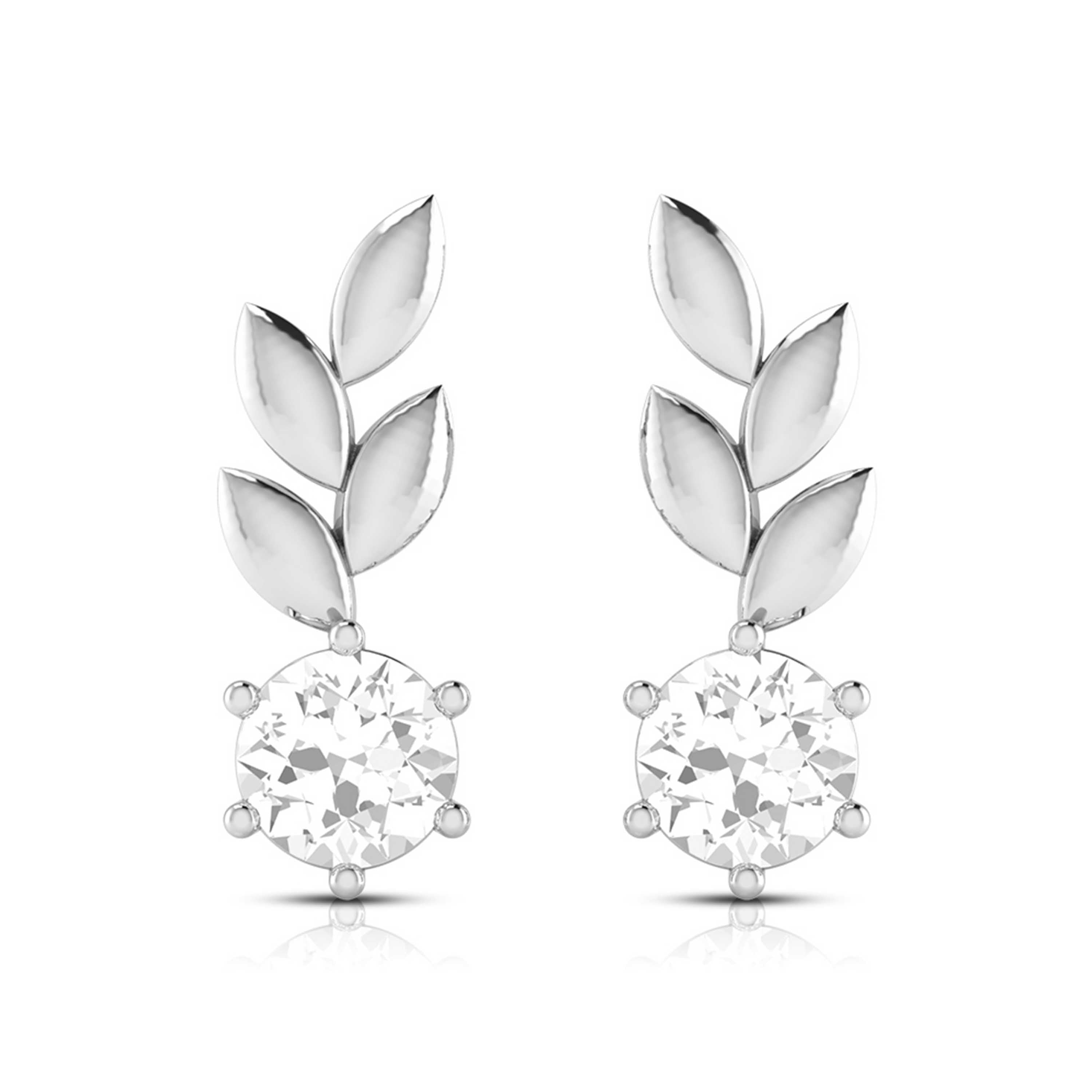 Designer Platinum with Diamond Solitaire Pendant Set for Women JL PT PE 79H