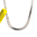 Load image into Gallery viewer, 4mm Japanese Double Snake Platinum Chain for Men JL PT CH 1144   Jewelove.US
