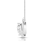 Load image into Gallery viewer, Platinum with Diamond Solitaire Pendant Set for Women JL PT PE 82A
