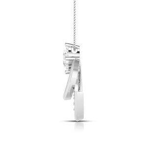 Designer Platinum Diamond Solitaire Pendant Set for Women JL PT PE 82C