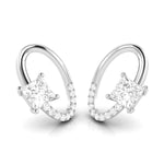 Load image into Gallery viewer, Designer Platinum Princes Cut Solitaire Pendant Set for Women JL PT PE 82F   Jewelove.US
