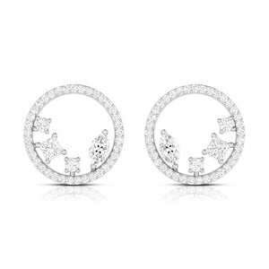 Designer Platinum with Diamond Solitaire Pendant Set for Women JL PT PE 84A  Earrings Jewelove.US