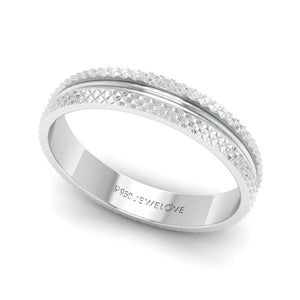Designer Platinum Couple Rings JL PT 1111  Men-s-Ring-only Jewelove.US