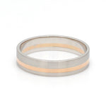 Load image into Gallery viewer, Platinum Ring with a Rose Gold Streak JL PT 1003   Jewelove.US
