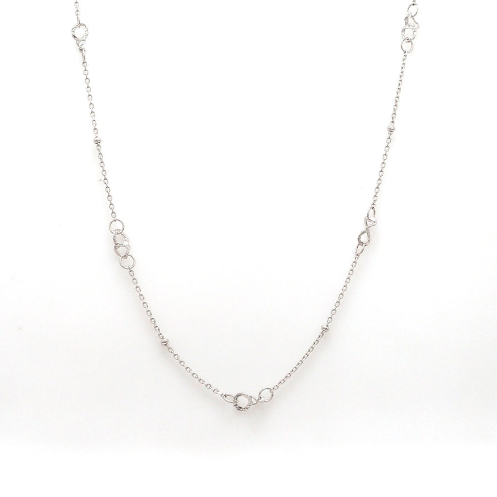 Japanese Platinum Light Weight Chain for Women JL PT CH 1078  18-inch Jewelove.US