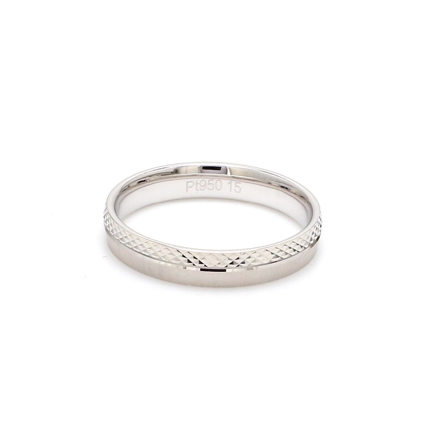 Better Half Japanese Platinum Rings for Couples JL PT 942