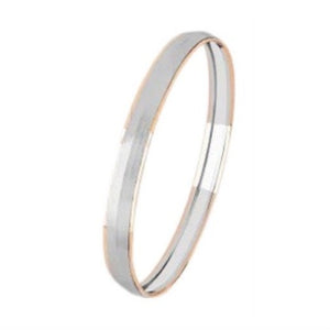 Platinum and Rose Gold Kada for Men JL PTB 847