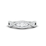 Load image into Gallery viewer, Designer Platinum Infinity Ring with Diamonds for Women JL PT 970   Jewelove.US

