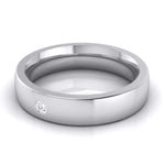 Load image into Gallery viewer, Single Diamond Platinum Ring for Men JL PT B-13

