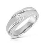 Load image into Gallery viewer, Platinum Diamond Couple Love Bands JL PT B-27  Men-s-Ring-only-J-VS Jewelove.US
