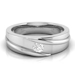 Load image into Gallery viewer, Platinum Diamond Couple Love Bands JL PT B-27
