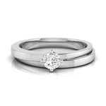 Load image into Gallery viewer, Platinum Diamond Couple Love Bands JL PT B-27

