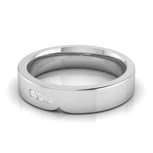 Unisex Platinum Diamond Couple Ring JL PT B-44   Jewelove.US