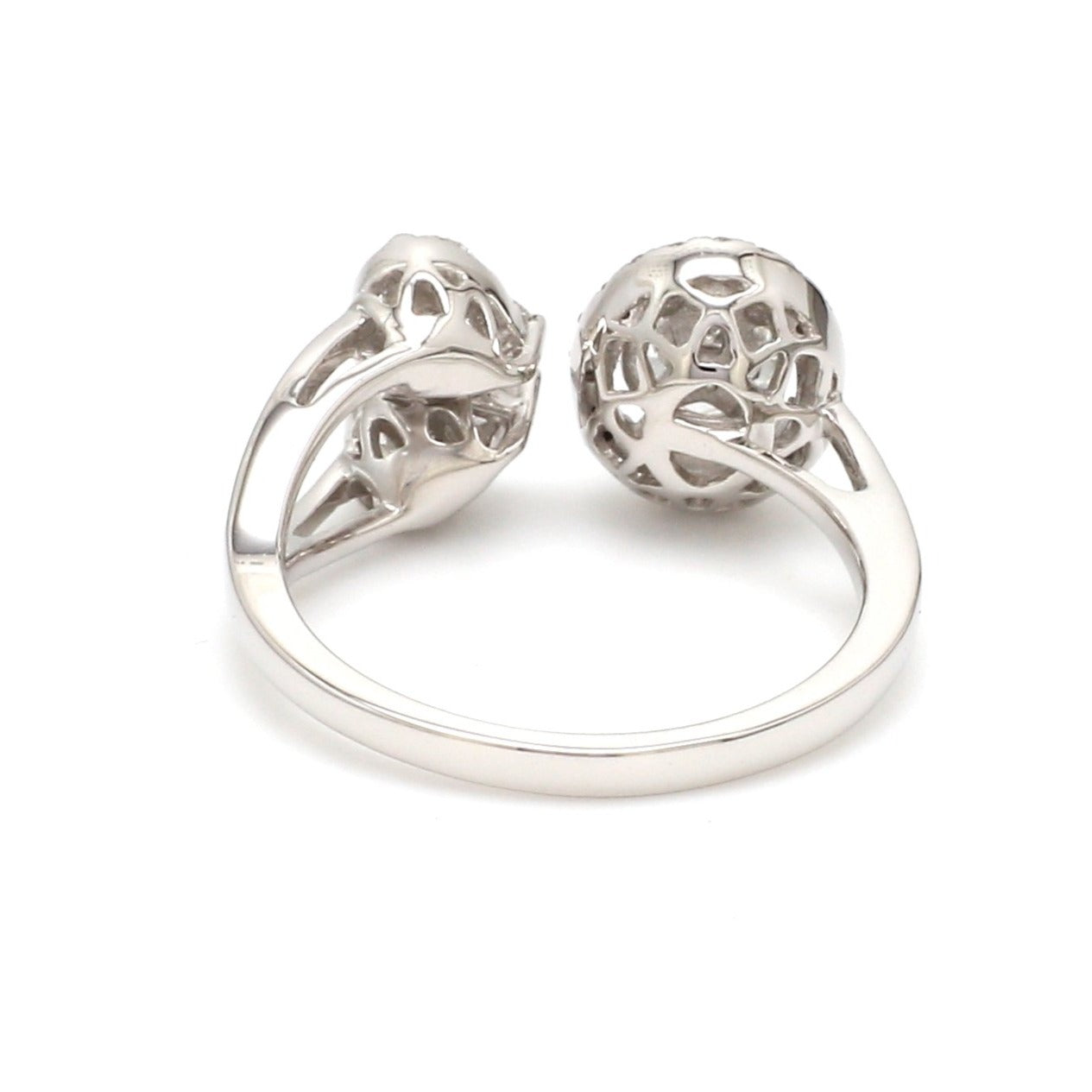 Diamond Platinum Ring for Women JL PT 1008