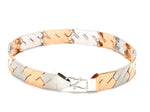Load image into Gallery viewer, Platinum and Rose Gold Bracelet for Men JL PTB 778   Jewelove.US
