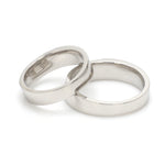 Load image into Gallery viewer, Unisex Platinum Plain Couple Rings JL PT 1153   Jewelove.US

