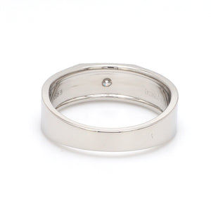 Diamond Platinum Ring for Men JL PT 1110   Jewelove.US