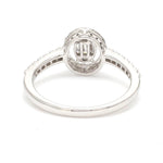 Load image into Gallery viewer, Oval Solitaire-Look Platinum Diamond Ring for Women JL PT 1004   Jewelove
