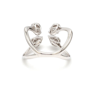 Designer Platinum Baguette Diamond Ring for Women JL PT 1007