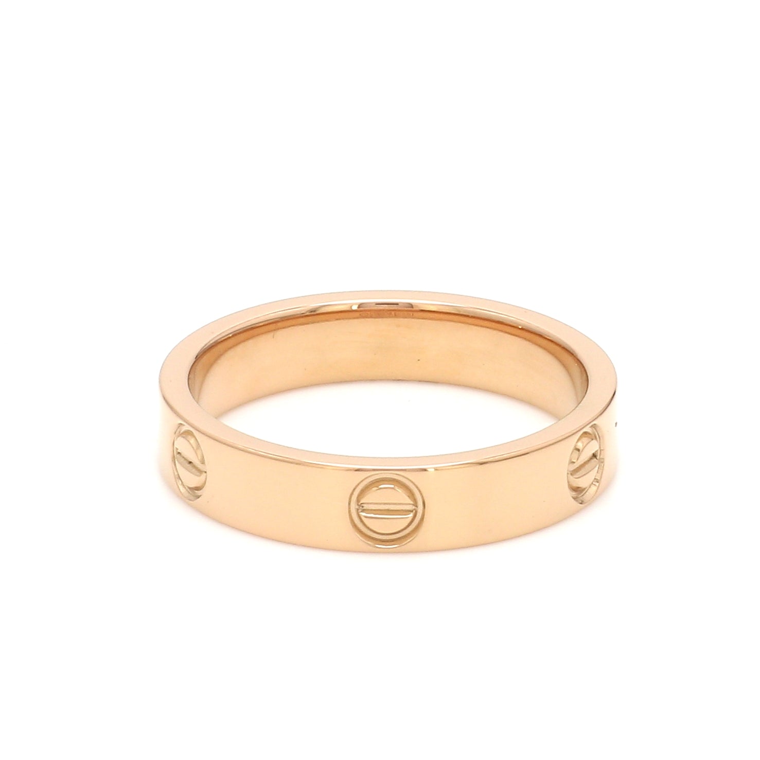 platinum rose gold men's ring JL AU 1167-M