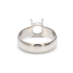 Load image into Gallery viewer, Platinum 4 Prong  Mounting Ring for Men JL PT 1220-M   Jewelove.US
