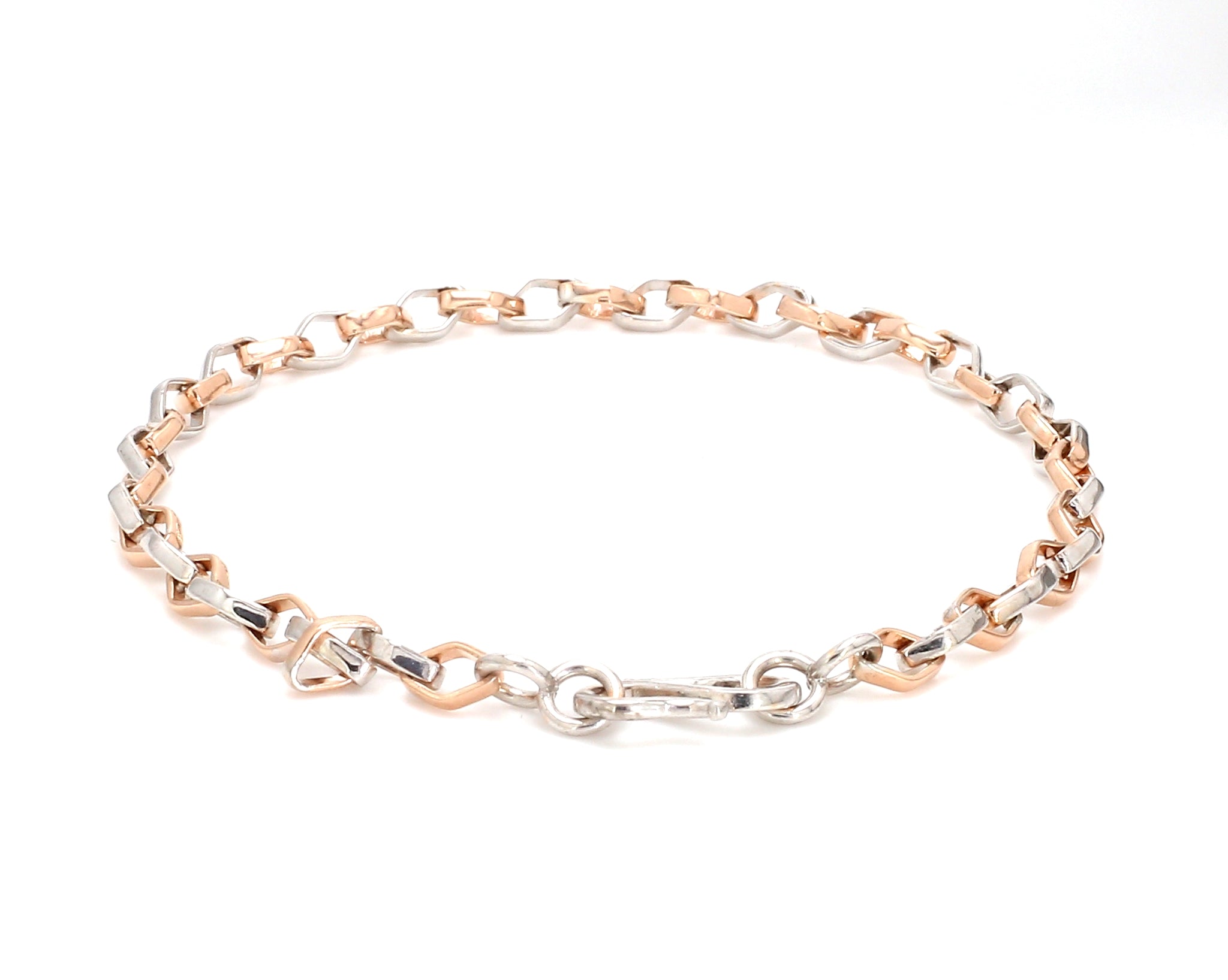 Platinum & Rose gold Bracelet JL PTB 854   Jewelove.US