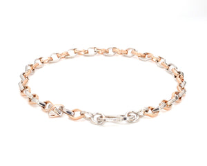 Platinum & Rose gold Bracelet JL PTB 854
