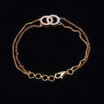 Load image into Gallery viewer, Customised 14K Gold Bracelet with Diamonds   Jewelove.US
