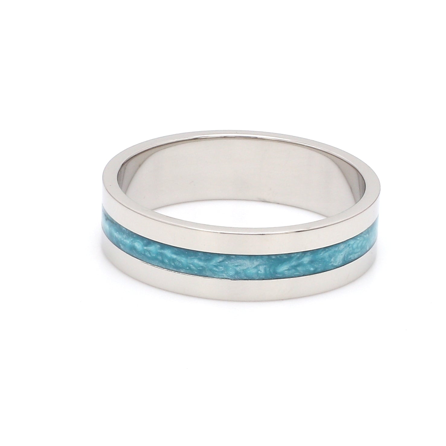 Plain Platinum Ring for Men JL PT 1119