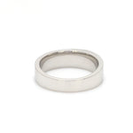 Load image into Gallery viewer, Back View of Unisex Platinum Plain Women&#39;s Rings JL PT 1153
